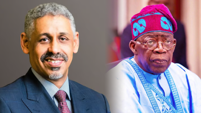 Sidi Tah and Bola Tinubu